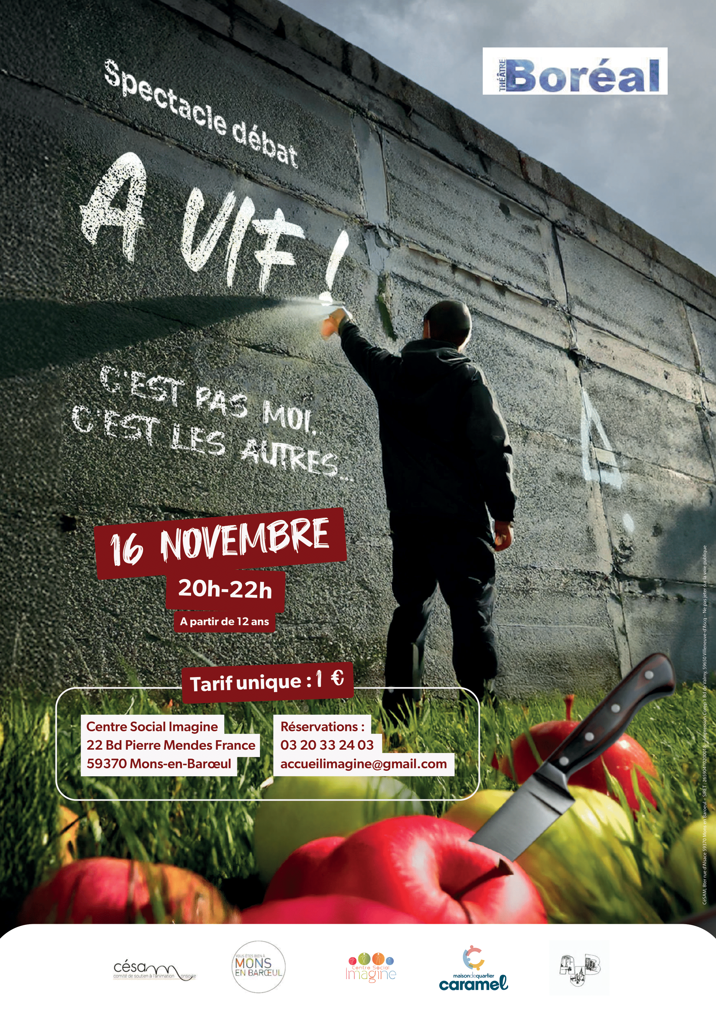 Spectacle-débat : A Vif !