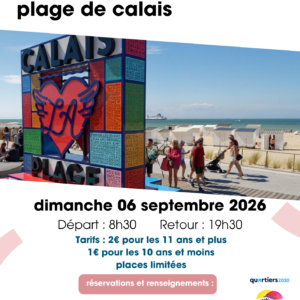Affiche sortie plage