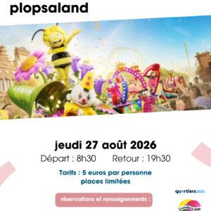 Affiche sortie Plopsaland