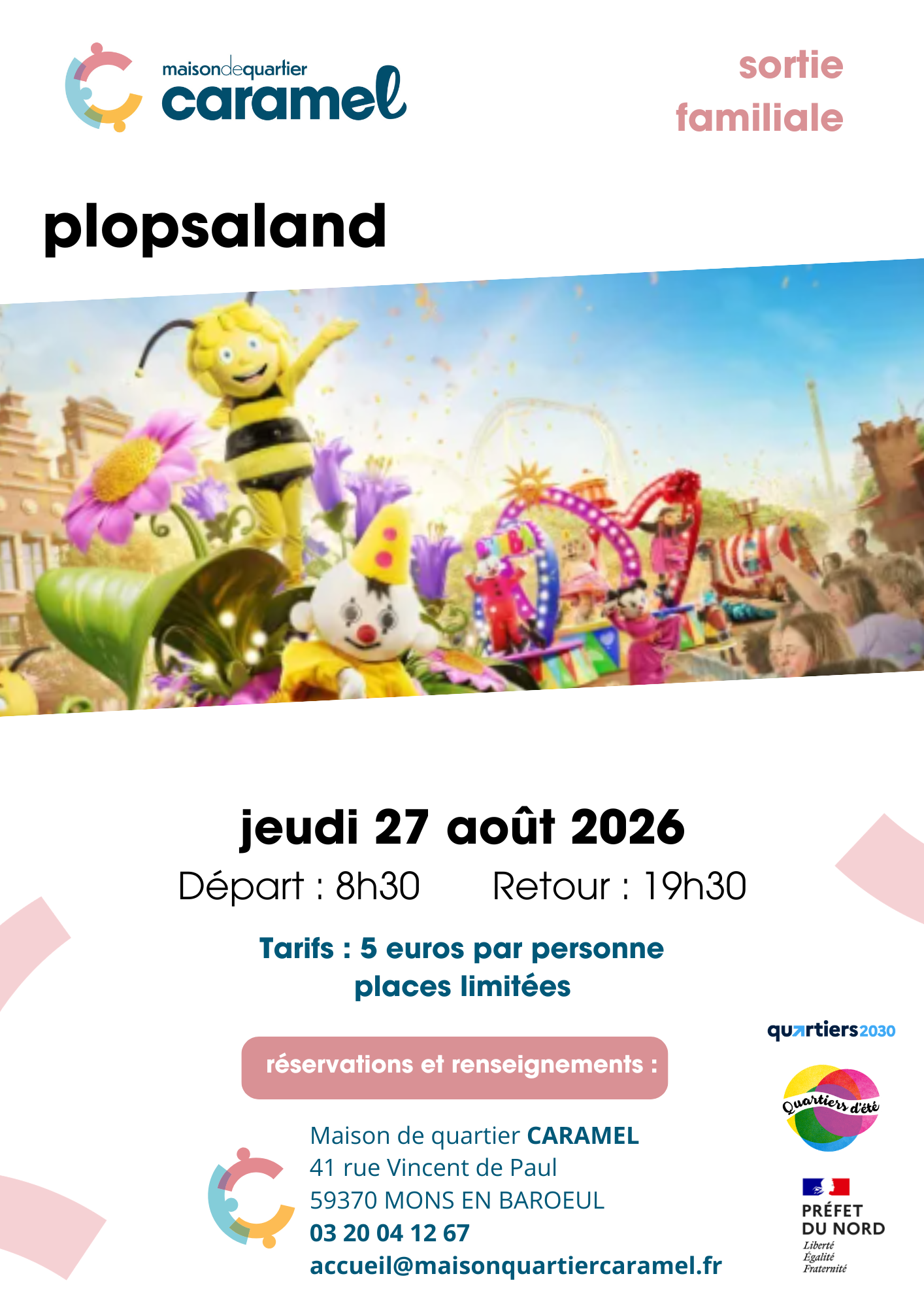 Affiche sortie Plopsaland